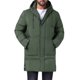 thumbnail image 5 of CHAQUETA ACOGIDA INSPIRE CHIC para Hombre, Abrigo Acolchado de Invierno de Longitud Media con Cremallera 2XL Verde Oscuro, 5 of 6