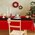 thumbnail image 6 of Daiosportswear Christmas Party Supplies Disposable Paper Tableware,20pc 9in Plates 40pc Irregular Plates 40pc Cups 20pc Tissues 2pc Tablecloths 53.9x107.9in,Food-Grade for Party Table Setting Decor, 6 of 6