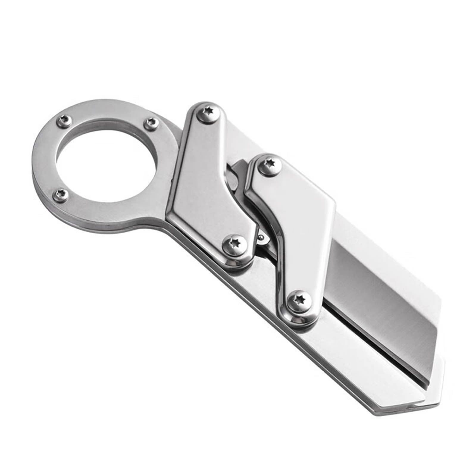 Swiss Tech Multi Tool Knife 12-in-1 with Stainless Steel Drop