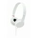 thumbnail image 1 of Auriculares Sony MDRZX100 Serie ZX estéreo (blancos), 1 of 2