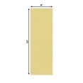 thumbnail image 2 of Soft Yellow 8x24 Uncut Art Mat Board - No Opening - 1 Mat, 2 of 7
