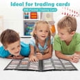 thumbnail image 5 of Trading Cards Album - Card Binder Album 360 Pockets with Elastic Strap, Game Card Storage Folder 20 Pages 9 Pocket, 5 of 5