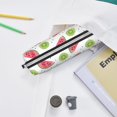 thumbnail image 6 of Honeii Watermelon And Kiwi Pattern Pencil Case, Pencil Pouch, Pencil Case Small, Pencil Pouch Aesthetic, PVC Pencil Pouch, Pencil Bag, Makeup Pouch, 6 of 7