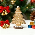 thumbnail image 4 of CREATITOY Gingerbread Christmas Tree Ornament Festive Cookie-Shaped Decor Perfect for Christmas Tree Decor Home Holiday Decor and Festive Supply, 4 of 6