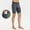 Gray, variant on Dovford Compression Shorts Men, Spandex Running Shorts Athletic Workout Sport Performance Baselayer Underwear
