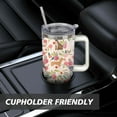 thumbnail image 7 of Cute Canine Design 40oz Water Bottle - BPA Free Dog Lovers Tumbler with Handle & Straw - Gift for Women Coffee Mug, 7 of 7