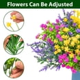 thumbnail image 2 of Artificial Plants Outdoor, 10pcs Lavender Artificial Flowers,Fake Plants Plastic Faux Flowers,UV Resistant Fake Flowers No Fade Faux Plastic Plants for Outdoor Planters for Home Garden, 2 of 5