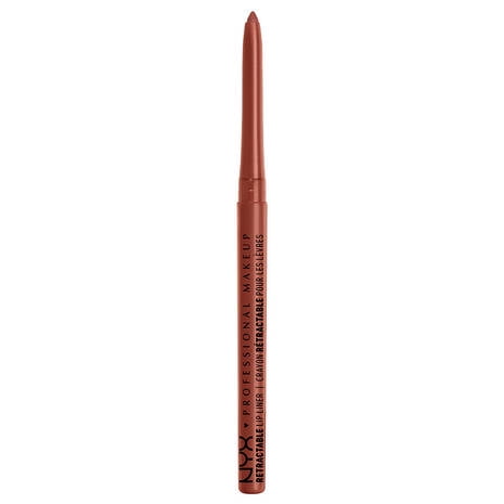 NYX Professional Makeup Retractable Long-Lasting Highly Pigmented Waterproof Lip Liner, Sienna