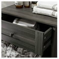 thumbnail image 2 of Kitchen Trash Cabinet with Tilt Out Bin & Drawer, Free Standing Recycling Cabinet - Charcoal Gray Gray + Particle Board, 2 of 9