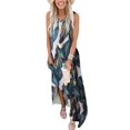 thumbnail image 2 of Vestido ANRABESS, casual, holgado, sin mangas, maxi beach, 2 of 6