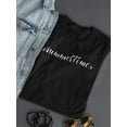 thumbnail image 3 of Summertime / Black T-Shirt Women -Image by Shutterstock, Female x-Large, 3 of 4