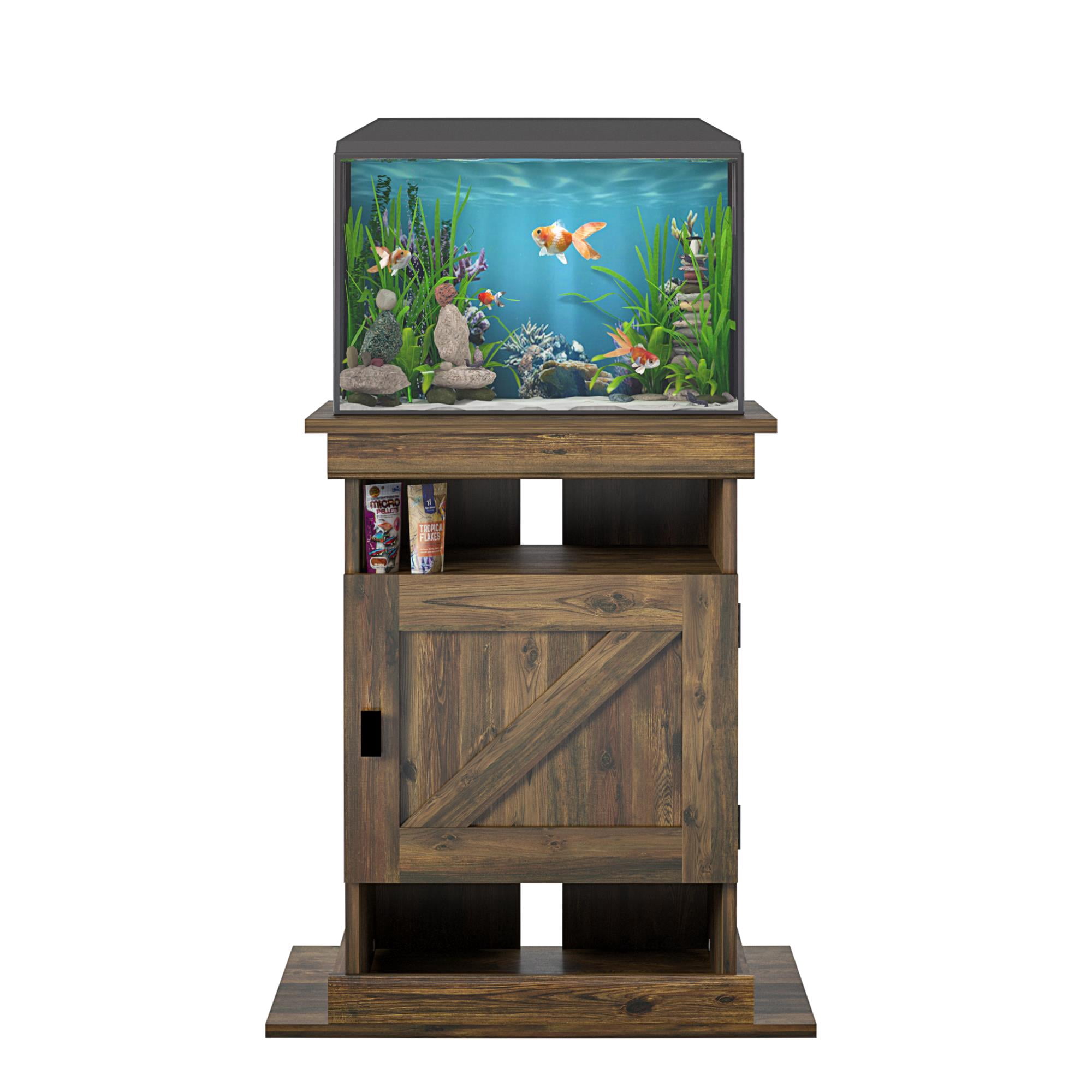 Farmington 10/20 Aquarium or Terrarium Tank Stand, Rustic