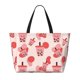 thumbnail image 2 of Disketp Milk Tea Bolsa de Playa de Gran Capacidad, Bolso Impermeable y a Prueba de Arena para Mujer, Ideal para Playa, Piscina y Natación, 2 of 7