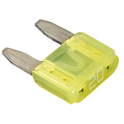 Auveco # 16358 Mini Fuse - 20 Amps. Qty 5.
