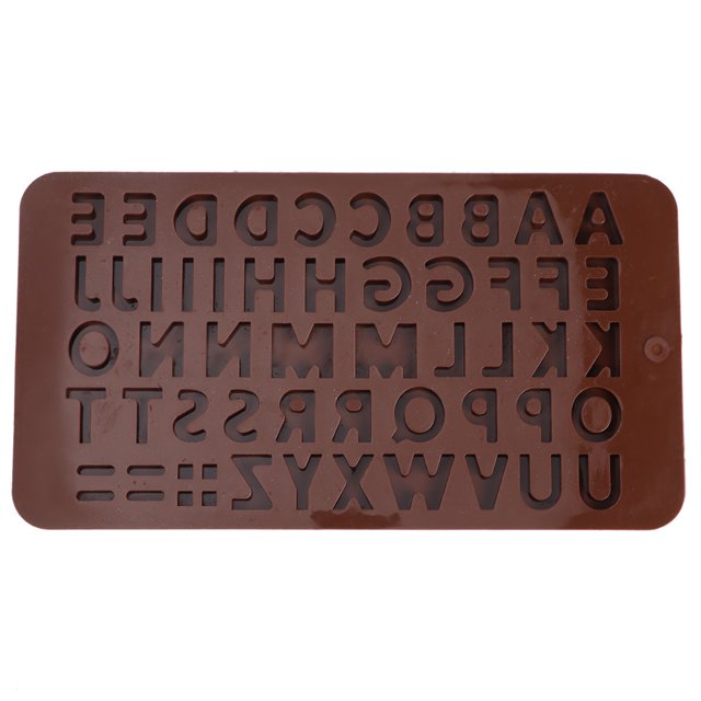 Chocolate , Cake Mould, Heat 26 English Letters Shape Silicone For Home