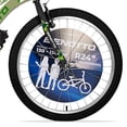 thumbnail image 3 of Bicicleta Benotto Lyon tipo Montaña Rodada 24 18 Velocidades Verde / Negro Frenos "V" Cuerpo de Acero, 3 of 4