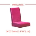thumbnail image 2 of EIMELI Chaise de Salle à Manger Élastique Couverture Multicolore Résistant à l'Usure le Style Simple Recliner Slipcovers Fournitures de Maison, 2 of 6