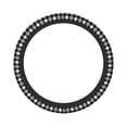 thumbnail image 7 of DouZhe Cartoon Pet Dog Checked Prints Steering Wheel Cover, Universal 15 inch Anti-Slip Odorless Elastic Car Steering Wheels Cover for Women Men, 7 of 7