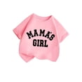 thumbnail image 2 of Shirts for Boys Girls Short Sleeve Shirt Crewneck Pink Summer Clothing Pajamas Boys 4T, 2 of 4