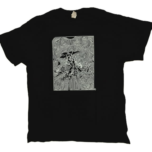 Relax Maze Black T-Shirt XLarge