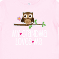 thumbnail image 4 of Inktastic My Grandma Loves Me Girls Girls Baby T-Shirt, 4 of 5