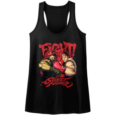 Street Fighter Video Martial Arts Arcade Game Fight Womens Tank Top