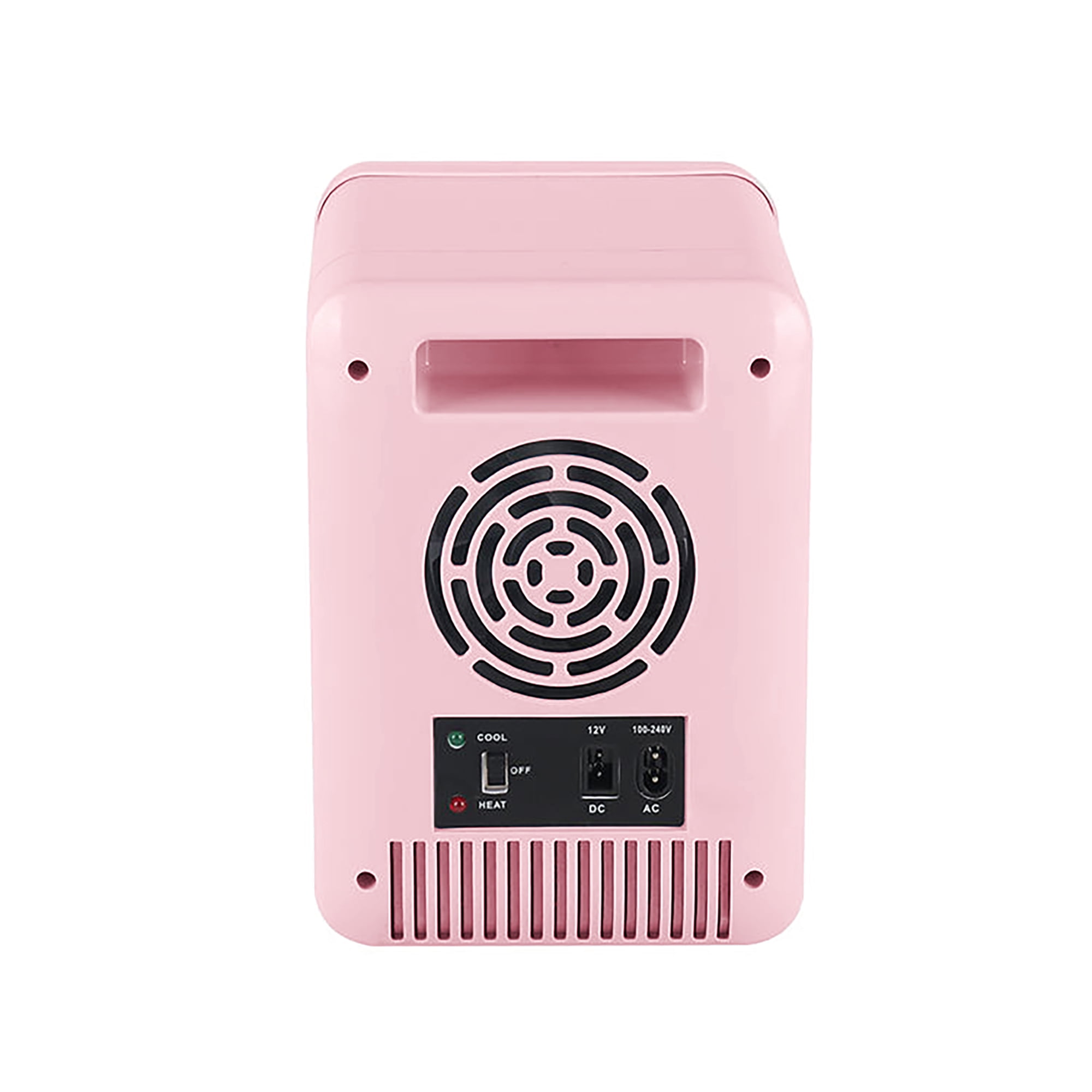 Zummy Mini 4L 6 Can Cooler Fridge & Warmer, Pink