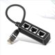 thumbnail image 3 of 2X Adaptador Divisor Ethernet Rj45, Divisor Ethernet 1 una 3, para ExpansióN de Red DoméStica, de Oficina y Escolar, 3 of 5