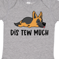 thumbnail image 4 of Inktastic Napping Dis Tew Much German Shepherd Boys or Girls Baby Bodysuit, 4 of 5
