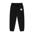 thumbnail image 5 of CAIXIA Girls Clothes Size 12 Reindeer Girls' Hoodie Two Piece Set Cozy Long Sleeve Top and Sweatpants Outfit for Kids,Black, 5 of 5