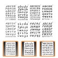 thumbnail image 3 of 8Pcs English Letter Stencils Number Templates Alphabet Stencils Symbol Numbers Stencils, 3 of 7