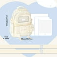 thumbnail image 5 of Ita Backpack Purses,Clear Shoulder Bag Transparent Pins Display Daypack Travel Bag Handbags for School Anime Cosplay, 5 of 21
