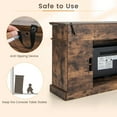 thumbnail image 6 of Costway 58'' Fireplace TV Stand with 1400W Electric Fireplace for TVs up to 65 Inches, 6 of 11