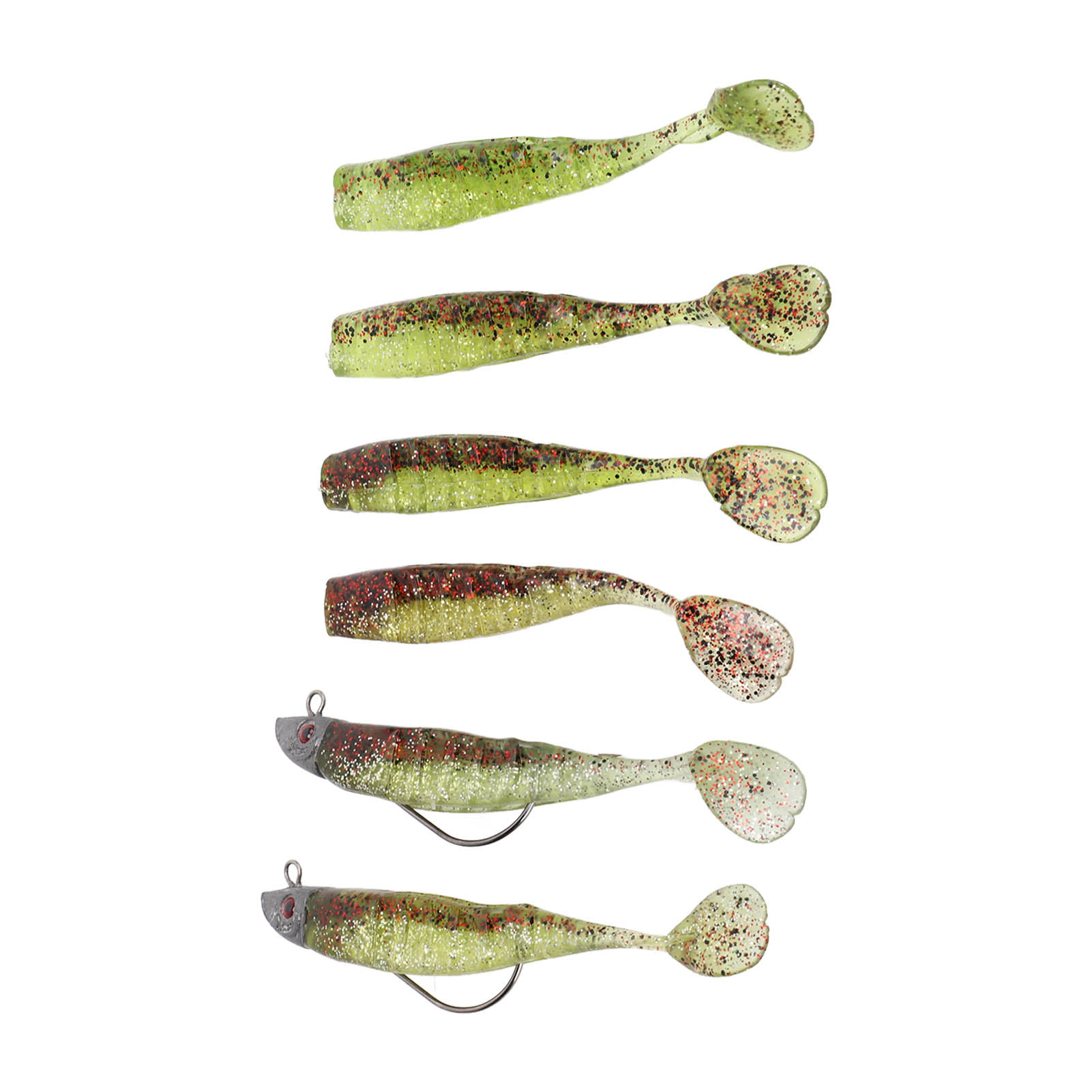 Details about   New Design Body Fishing Soft Lure Kit Glossy Artificial Bait Appâts artificiels