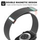 thumbnail image 2 of Correas para Apple Watch de 40 mm, 38 mm y 41 mm, correa de repuesto ajustable con doble imán para iWatch Ultra/Ultra 2, Series 9, 8, 7, 6, 5, 4, 3, 2, 1 SE, color negro, 2 of 4