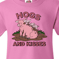 thumbnail image 4 of Inktastic Hogs and Kisses with Cute Pig Family Youth T-Shirt, 4 of 5