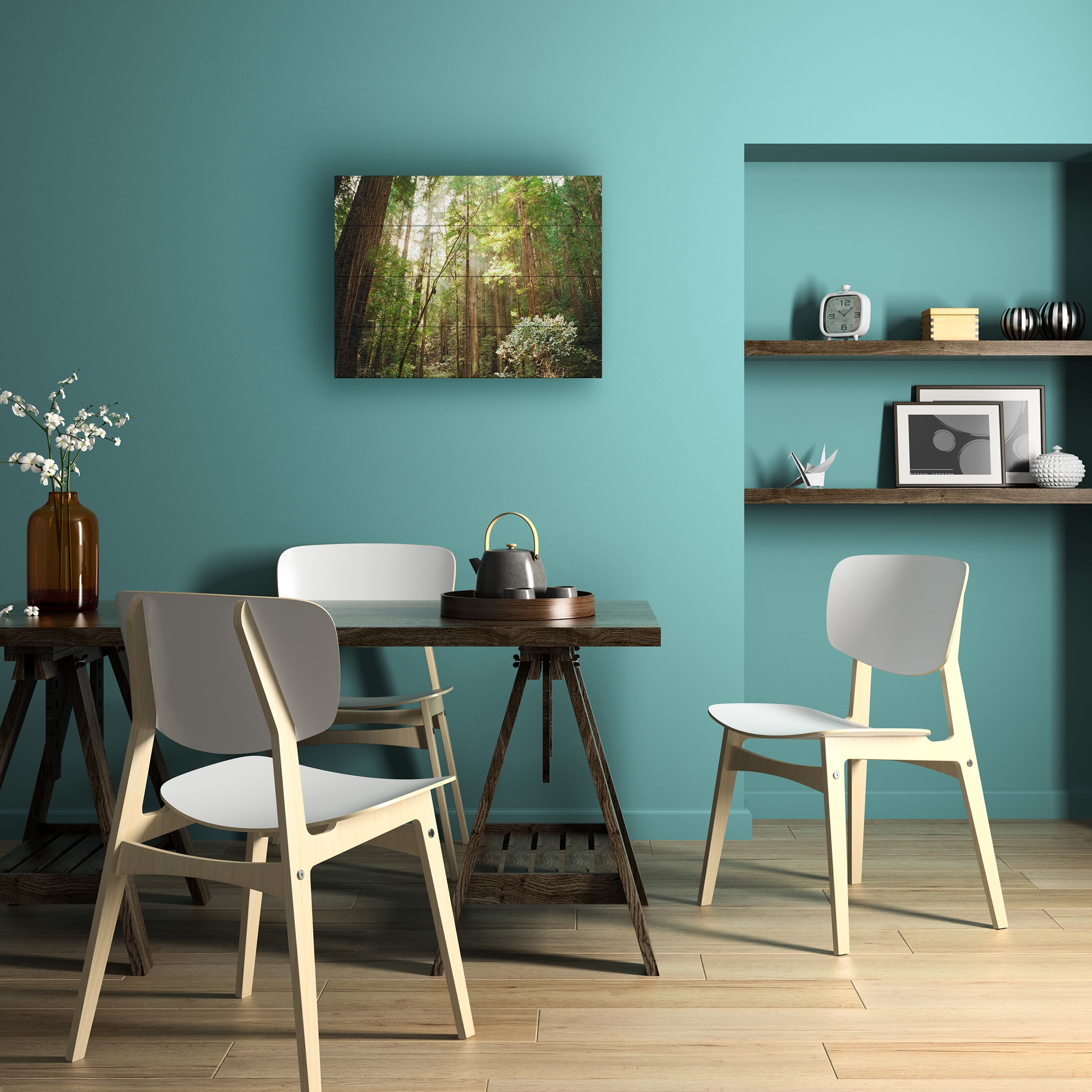 Trademark Fine Art 'Muir Woods' Wooden Wall Art Art by Ariane Moshayedi