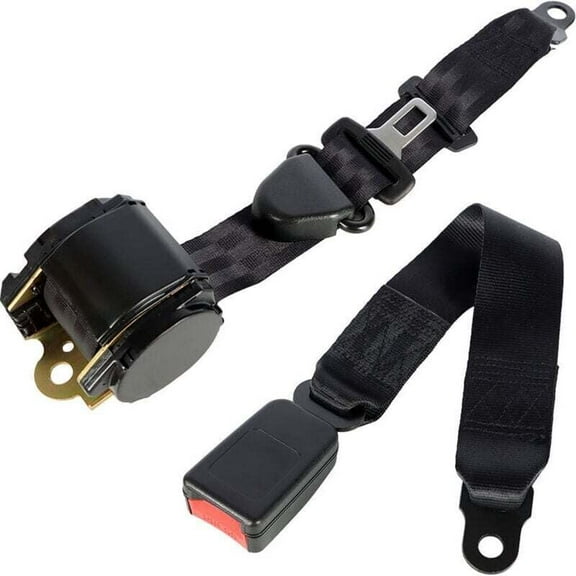 Universal Adjustable 3-Point Car Seat Belt, 45CM, Compatible with DEBU Vehicles, Travel Accessories