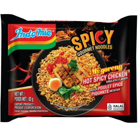 INDOMIE HOT SPICY CHICKEN NOODLES