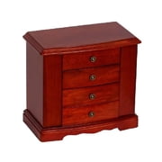 Mele and Co Harmony Wooden Musical Jewelry Box