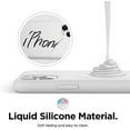 thumbnail image 3 of elago iPhone 11 Pro Max Case (White) - Premium Liquid Silicone, Raised Lip (Screen & Camera Protection), Full Body Protection, Microfiber Lining, Flexible Bottom, 3 of 7
