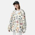 thumbnail image 5 of Sigee Watercolor Floral Print UPF50+ Men's Sun Protection Hoodie Shirt SPF UV Shirt Long Sleeve Fishing Outdoor Lightweight, S-3XL, 5 of 9