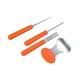 thumbnail image 1 of Inteprter Juego de 4 unidades de herramientas de grabado de calabaza de Halloween de acero inoxidable, herramientas de grabado antideslizantes con mango Cocina y Comedor Inteprter HA064955-00, 1 of 6