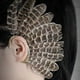 thumbnail image 5 of 2 Pcs Unisexo Manguito de Oreja de Plumas Grandes Clip de Oro No Piercing En Pendientes, 5 of 5