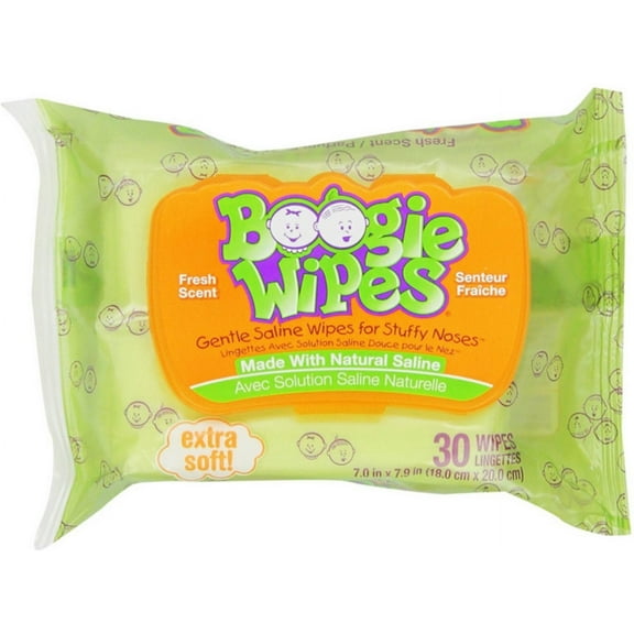Boogie Wipes Fresh Scent 30 Each (Pack of 6)