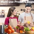 thumbnail image 4 of FOAUUH Reusable Produce Mesh Bags, 24 Inch Seafood Boil Bags for Crab Clam Shellfish Crawfish Cooking, Onion Potato Storage Eco-friendly Fruit Vegetable Produce Packaging Supplies Net (100Pcs-Red), 4 of 5