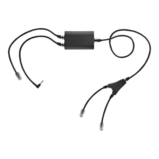EPOS CEHS-PA 01 - Electronic hook switch adapter for headset, VoIP phone - for IMPACT D 10; IMPACT DW 20, 30, Office USB, Office USB ML, Pro1, Pro2; IMPACT SDW 50XX
