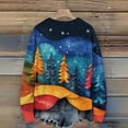 thumbnail image 5 of Wutalume Women's Christmas Print Knitted Sweater, Cute Fun Holiday Design, Long Sleeve Pullover for Seasonal Celebrations,Gold XL, 5 of 6