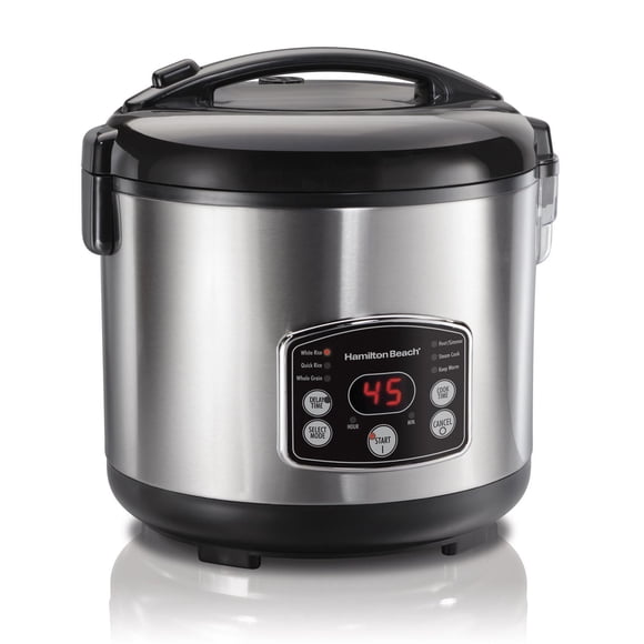 Hamilton Beach Digital Simplicity 14-Cup Rice Cooker/Steamer 37549MNC