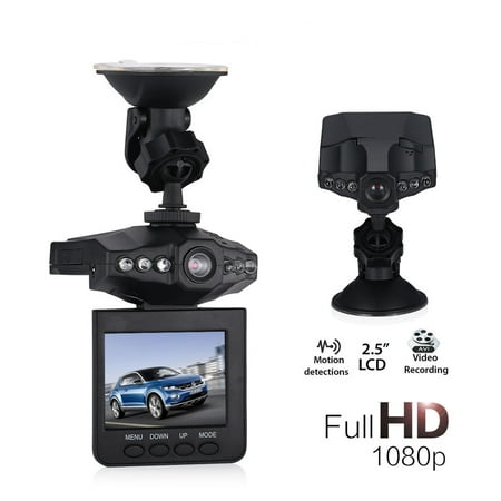 2.5" Full HD Dashcam with Night Vision 1080P 6 LED Car Video Recorder Dash Camera DVR G-sensor Car Recorder